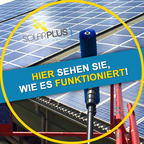 Infos zu Photovoltaikanlage reinigen bei solarpluscleaning.de 
